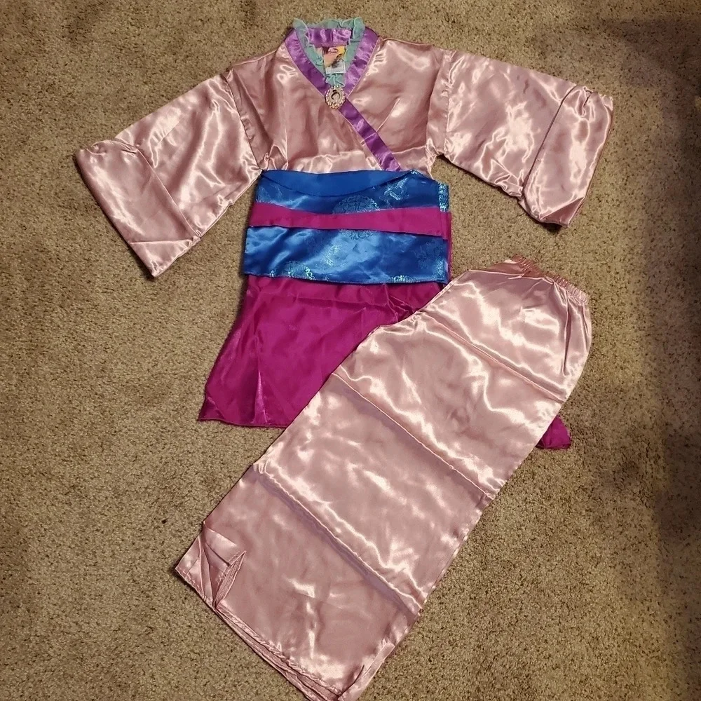 Disney Store Exclusive Princess Mulan 2 PC Costume 7/8
